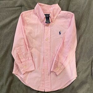 Ralph Lauren Pink 2T Button down